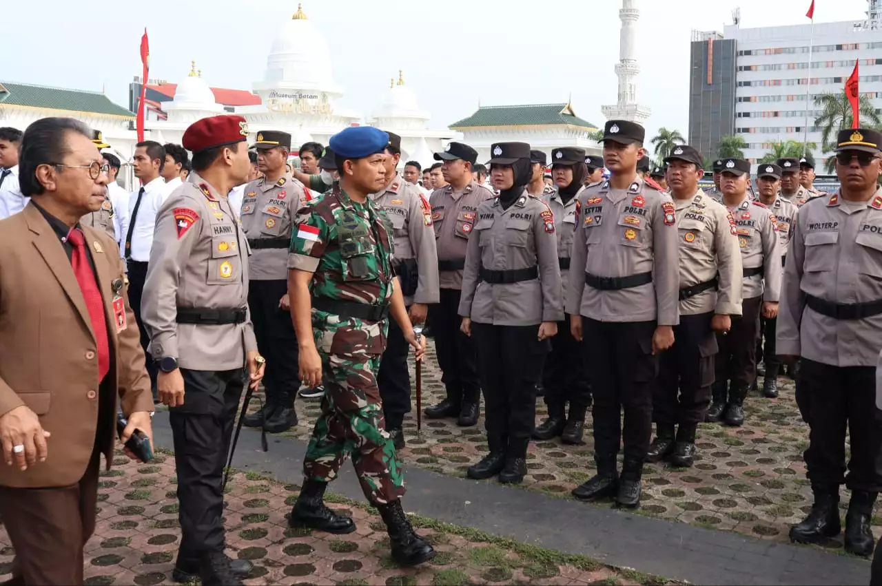 Wujudkan Pilkada Di Provinsi Kepri Yang Aman Dan Tertib Danlanud Rhf